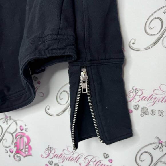 Chaser jacket coat zip up zippers black grey stunning business vibes luxury luxe - Picture 3 of 12